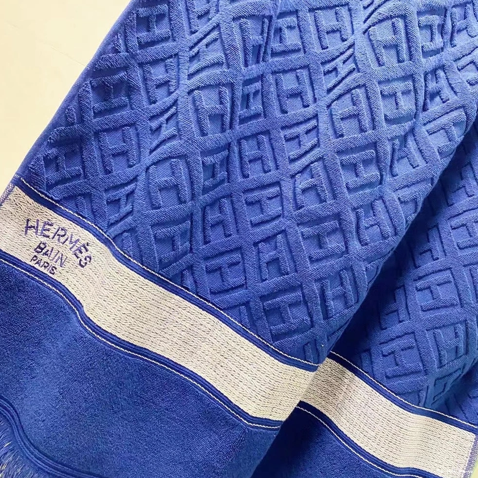 CUSTOM BEACH TOWEL HERMES 0804